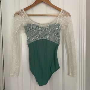 DellaLo' Milano “Tersicore” ballet leotard NWT